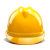 伟光安全帽工地建筑施工领导监理国家电网ABS电力V型安全头盔 【黄色】V型 一指键式调节
