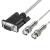 利合光电（LHG）E1线缆DB9针串口转2*BNC两兆头2M路由器模块测试线 2米