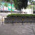 定制成都铁马护栏隔离栏市政可移动围栏道路施工护栏交通设施公路围挡 加厚黑黄1*1.5米(4公斤)