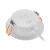 雷士照明（NVC）LED全塑筒灯半光白15W-5700K正白光开孔尺寸150mm NLED9206（定制）
