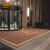 爱柯布洛 欧洲进口地毯 刮沙除尘地垫 出入口防尘防滑地毡酒店宾馆进门门口迎宾垫50×80cm可定制棕色110566