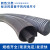 适用于工业吸尘管PVC灰色钢丝软管 木工雕刻机吸尘管塑料排风管通 200mm*10米价(厚1.0MM