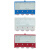 稳斯坦 WST054 磁性标签卡 标识牌 货架仓库管理卡 带齿轮物料卡 仓位计数卡 (蓝四轮8.8*10)