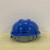 厂家货源旋钮V型安全帽工地建筑工程安全头盔PE安全帽定制印字定制 A8按压  白色