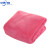 中环力安 400g加厚细纤维加厚方巾吸水清洁保洁抹布 粉色40*60cm