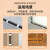 麦锐欧 K型钢钉线卡 线卡 卡子 水泥钉线卡 PVC管卡 电线线卡 塑料盒装9mm(100只/盒）