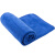 雨林军 超细纤维毛巾 清洁毛巾 纳米擦车巾 吸水抹布方巾 蓝色 30*60厘米（中厚） 单位：条