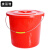 康丽雅 K-2298 带盖塑料清洁提水桶 物业清洁多功能水桶储水桶清洁桶 带盖23L