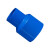 联塑（LESSO）异径套(PVC-U给水配件)蓝色 dn63X32
