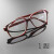 防紫外线打眼电焊眼镜焊接工气保焊氩弧焊平光玻璃眼镜 多省 透明眼镜1副