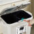 北杉垃圾桶厨房干湿分离清洁箱分类收纳筒家用带盖厨余桶大容量卫生筒 37L三层单盖双内桶分类垃圾桶