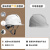 HKFZ欧式安全帽工地男国标abs施工建筑工程防护头盔透气领导白色定制 国标三筋透气升级加厚-白色（旋钮）