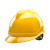 千惠侬V型安全帽男工地领导新国标ABS建筑夏季透气电力绝缘定制 橘色V款一键式帽衬