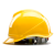 伟光安全帽工地建筑施工领导监理国家电网ABS电力V型安全头盔 【黄色】V型 一指键式调节