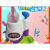 魔法粘粘乐玩具手工气球妙趣充气机波波啵啵球黏黏乐卡通装饰宝宝 怪兽乐园机器+补充装(加30气球