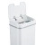 兰诗 WY4081 智能感应垃圾桶自动带盖电动保洁桶 白色电池双模式（感应+一键开启）