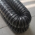 楷赫 高温硫化管 耐高温硅胶软管通螺旋风管排风管热风管 黑色内径70mm*4米（4米1根）