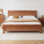 公熊（GXIONG） 公熊家具 床 实木床双人床单人床实木大床床 卧室家具 胡桃色床+床垫 1800*2000框架床