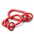 东弘 锻造子母环高强度吊环子母环强力环锻造模锻椭圆合金钢 28.4T 1-3/4