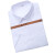 中神盾DY5705  男女短袖衬衫夏季新款商务男女装液氨免烫半袖衬衣定制 白色麦穗纹（1-9套）42码