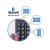 Kinesis Freestyle2 Blue for PC人体工程学分体式键盘键盘 无线蓝牙多通道 黑色 打字员程序员 商务办公旅行 可与多达三个支持蓝牙的设备