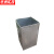 京洲实邦【定制不锈钢方桶】 户外垃圾桶内胆镀锌板不锈钢ZJ-0026