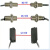 欧华远 M4m5m6超小型红外线激光传感器 对射式 可见光点光电开关npn三线20 激光对射；PNP常闭；m5对射20米