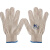 星宇（XINGYU）加大加厚chun棉耐用线手套62g 12付/包 一包装 白色
