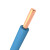 德力西电气 电线电缆铜芯国标单芯硬线BV 1.5平方 蓝色零线 100米 DL1601083006