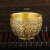 百福缸纯黄铜聚宝盆米缸缸桌面小铜摆件烟灰缸铜缸批发 八宝聚福缸