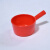 谋福 加厚塑料水瓢 耐酸碱塑胶水勺 厨房厕所抗摔塑料水壳 (1#红色水勺200*105mm 2个装)