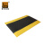 爱柯部落 单层经济型警示防滑地垫 防滑垫 PVC抗疲劳脚垫 黄黑色 12mm*150cm*90cm