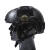 梓萤岔牛角耳机支架头盔战术耳机改装配件FAST头盔导轨可旋转悬挂19-21 黑色