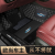 皇踏长安CX70欧尚A800欧诺七座Z6全包围X5 X7Plus汽车脚垫X70A科赛Pro 包门槛-黑米色+黑色雪妮丝+车标 五座两排