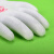 双达PVC手套尼龙浸胶耐磨防滑劳保手套防护用品劳务工地工作 双达平挂24付（胶到手指） L