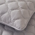 浪莎（langsha）夹棉床笠2米乘2.2米 A类母婴级原棉大豆纤维床笠床垫保护套床罩 四叶草-黛灰 1.5*2.0m