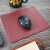 西部水牛（XIBUSHUINIU）真皮办公桌垫写字台电脑书桌皮垫超大头层水牛皮鼠标桌面垫子定制 咖棕色(厚度2.8mm) 300*600mm