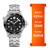 欧米茄（OMEGA） 手表海马系列300米潜水表瑞士经典腕表全新设计认证自动机械男表 210.30.42.20.01.001黑盘钢带