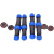 航空插头插座公母对接式防水连接器2345芯螺丝接线工业接头免焊接 LY28-9芯对接式 10A 线外径10-15mm