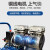 东成低音无油空压机气泵Q1E-FF便携铜线空气压缩机木工小型充气泵打钉 FF-1500x2/6【便携2X1500W-6L】