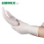 爱马斯（AMMEX）一次性手套乳胶橡胶手套实验室护理牙科隔离生物制药防护手套 XLFRT标准款乳白色检查手套 100只/盒 M