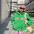 杜赫EAHO 美式复古高街原创字母卫衣外套男女秋季彩色多巴胺连帽卫衣 薄荷绿色 M