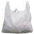 大号白色手提塑料袋加厚搬家打包透明手拎袋子特大背心超大方便 白色200个 35*55中厚4丝