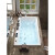目赖浴缸亚克力 冲浪按摩家用成人镶嵌式砌砖恒温浴池 按摩浴缸(五金备注颜色) 1.4m