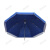 壹栈式搭档 YZS-097 2.4米 广告伞遮阳伞摆摊伞大型雨伞 10把起定制颜色 固定螺钉
