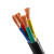 尚可 4芯电线电缆RVV4*0.75平方软护套电源线信号线护套线 RVV软铜丝4x0.75平方（100米）