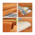 西漢（XIHAN）沙发垫四季通用防滑沙发巾雪尼尔布艺靠背巾全盖布简约现代沙发垫 橙色 90*240cm