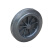 定制适用户外大号垃圾桶轮子100/120/240L升轮轴轱辘20cm通用轮子配件 加厚款轮子+空心轴一套