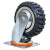 冰禹 BYlj-300 重型尼龙脚轮 聚氨酯脚轮 高强度风火轮工业轮子 5寸（2转向+2定向）