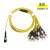 MTP8芯预制光纤跳线光缆40G 100G MPO Qsfp28光模块mpo-4DLC 8LC MPO-8FC  8芯 单模UPC 1m